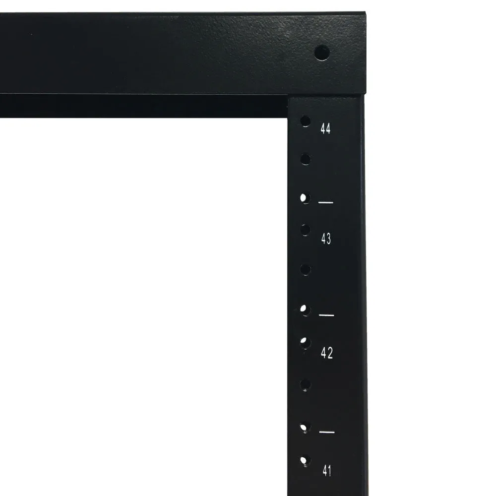 2-Post Relay Rack - 19 inch 44U, 10-32 Tapped Rails