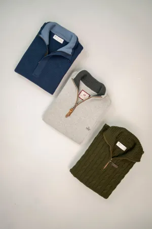 3-Pack Suéteres Halfzip Best Sellers