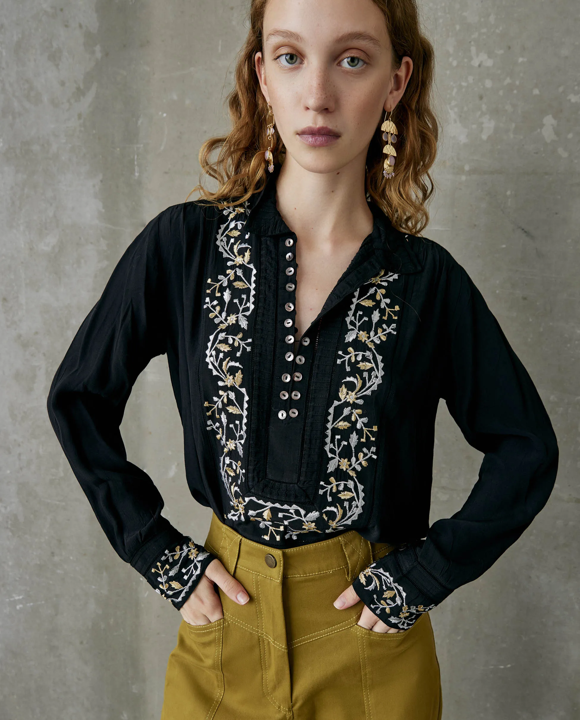 AMANDA | Camisa manga larga