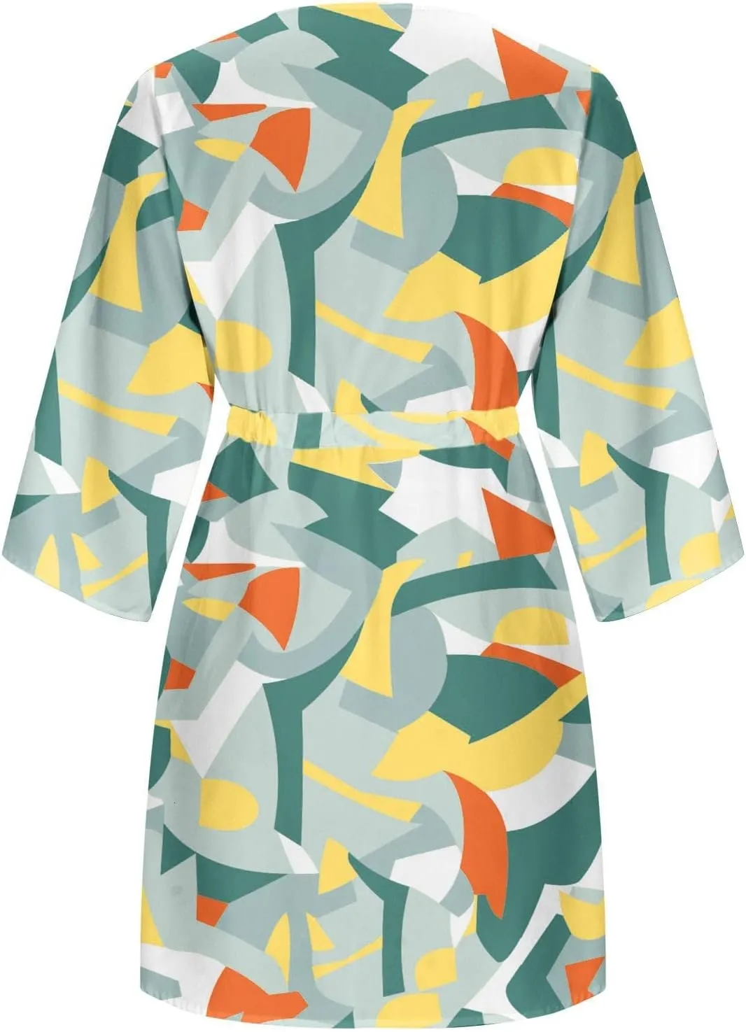 Beach Dresses for Women,2024 Summer Batwing Sleeve Floral Print Boho Dress,Casual V Neck Tiered Ruched Mini Dress