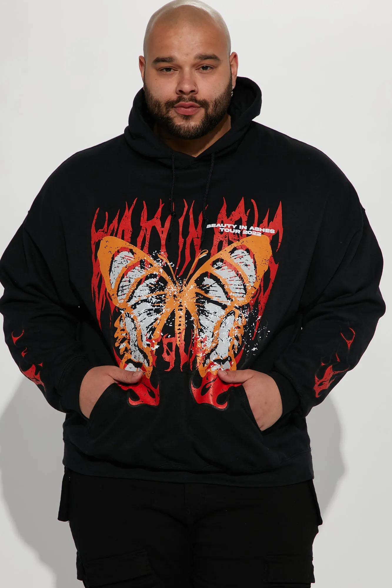 Beauty In Ashes Hoodie - Black