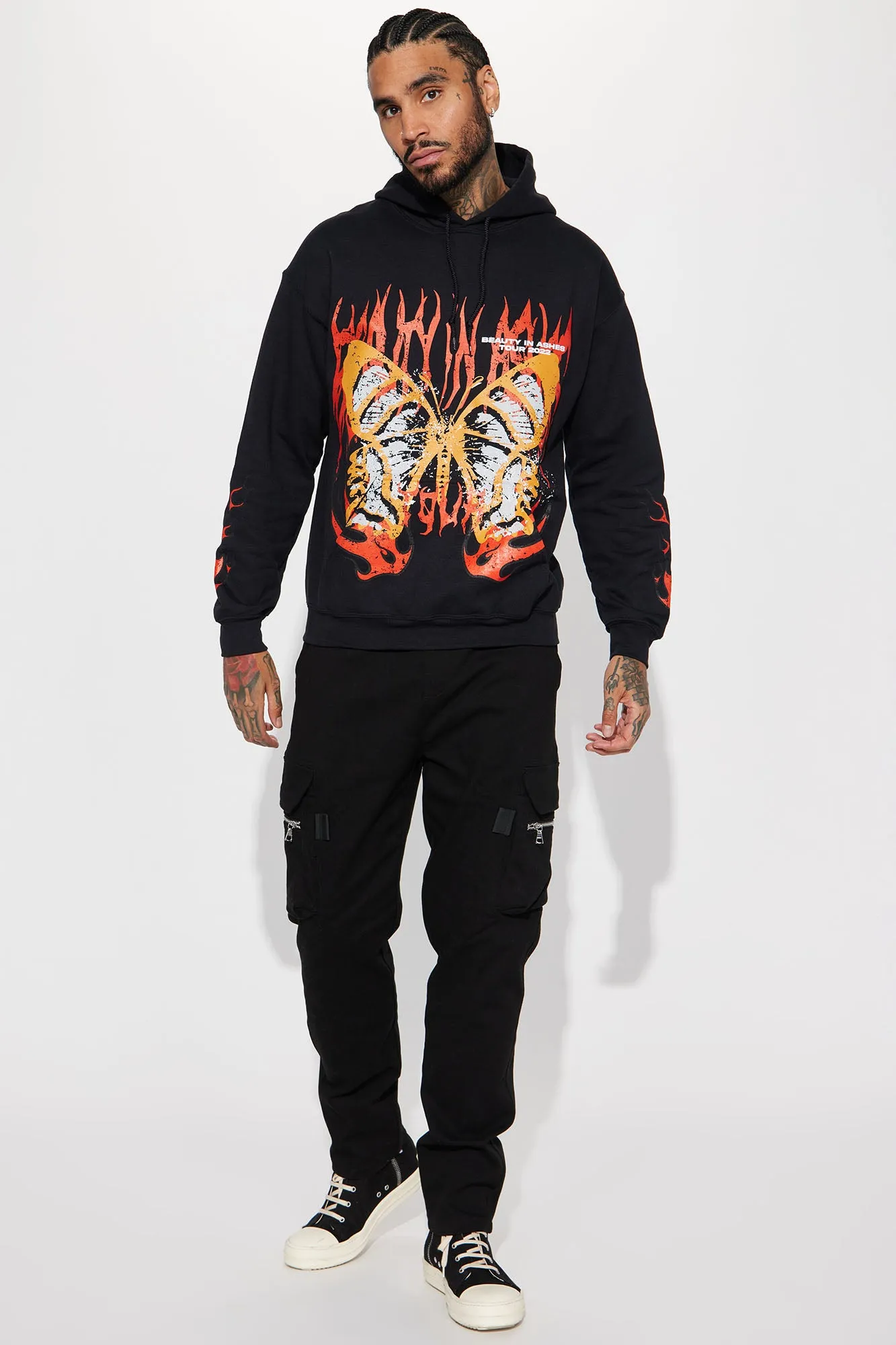 Beauty In Ashes Hoodie - Black