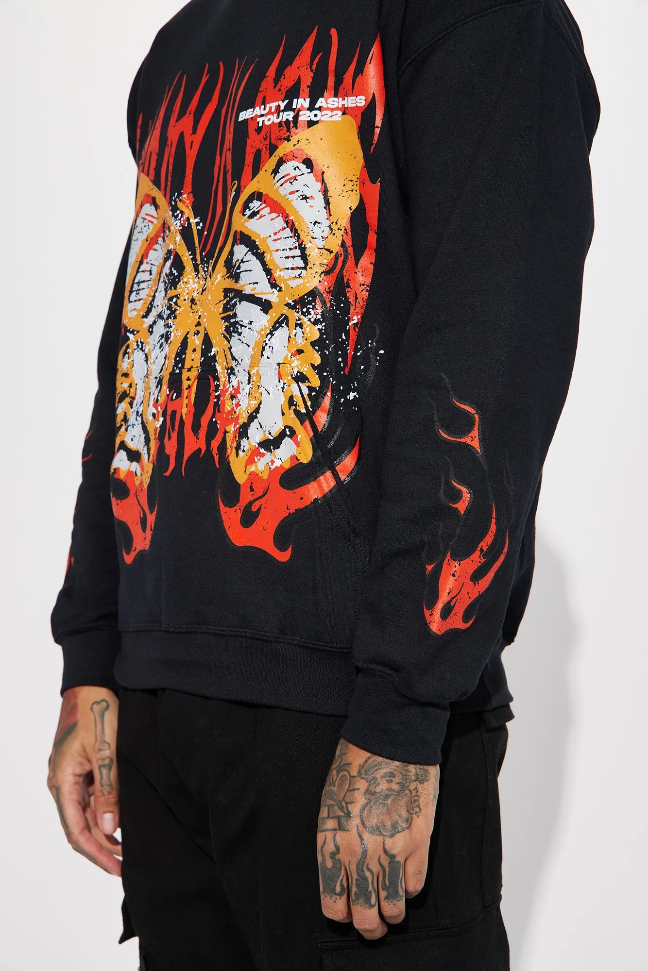 Beauty In Ashes Hoodie - Black