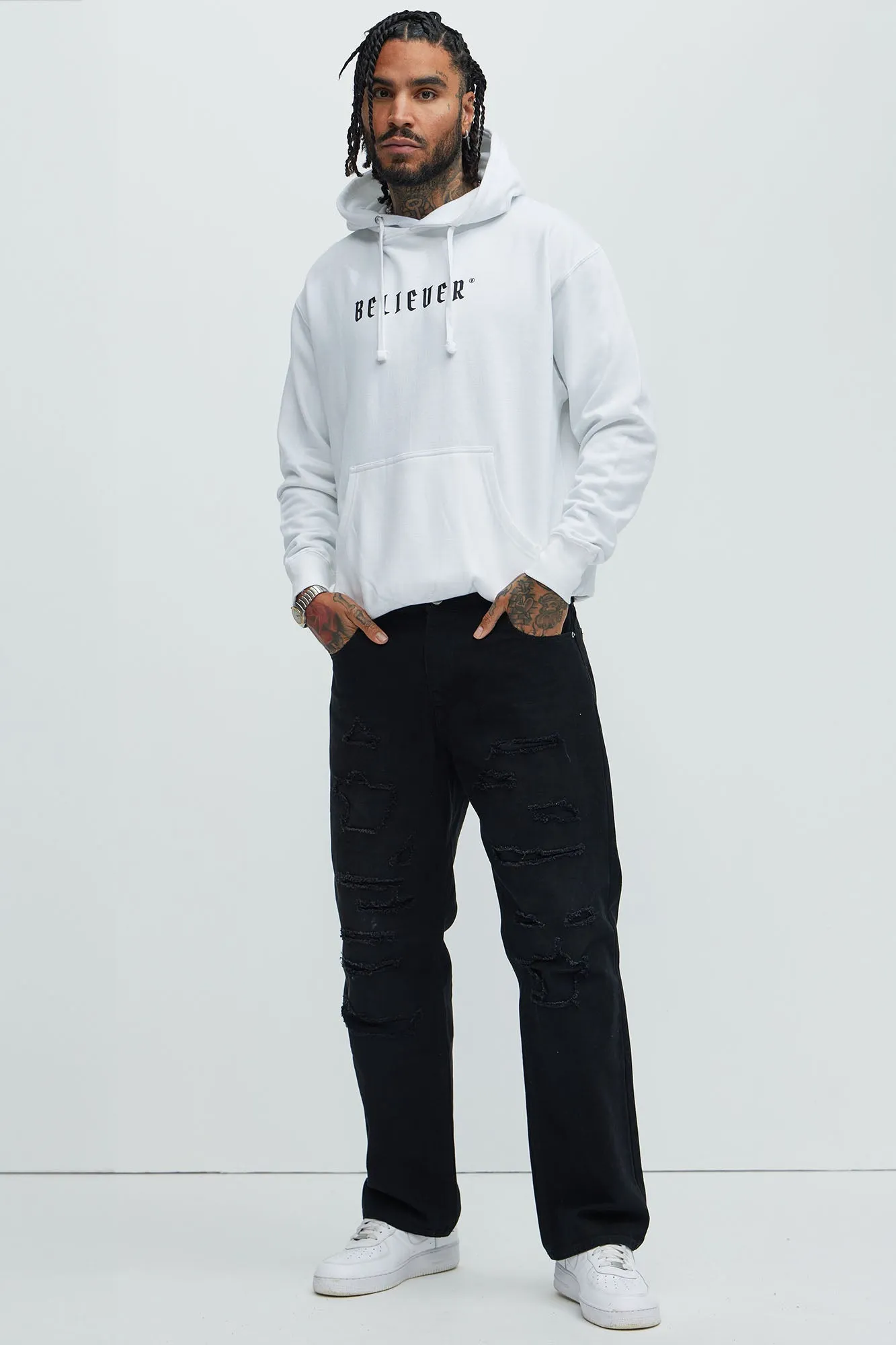 Believer Hoodie - White