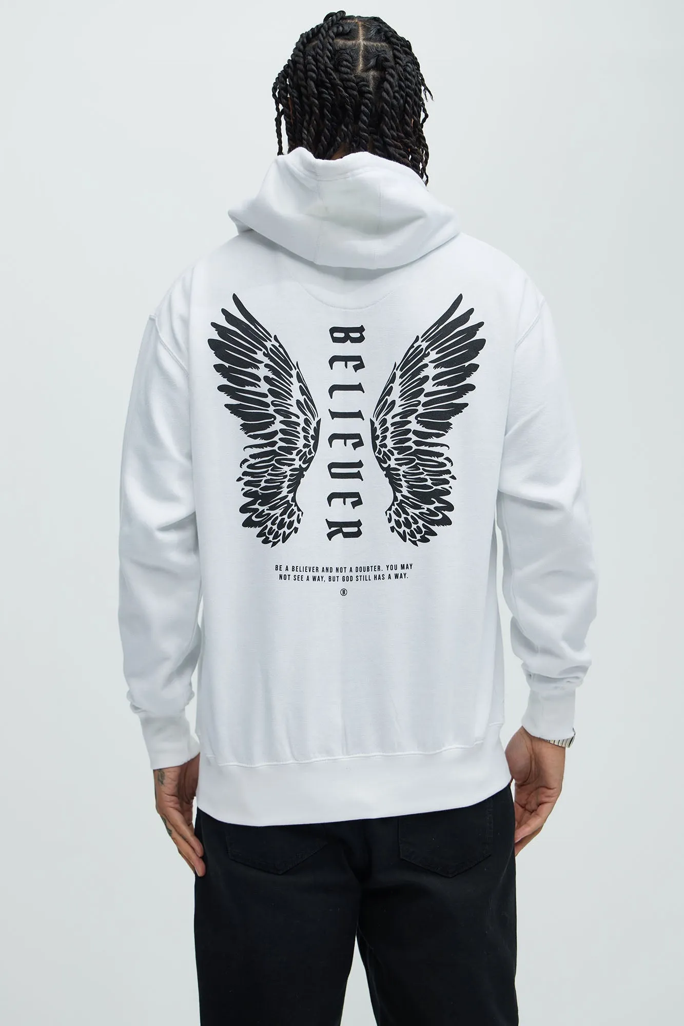 Believer Hoodie - White