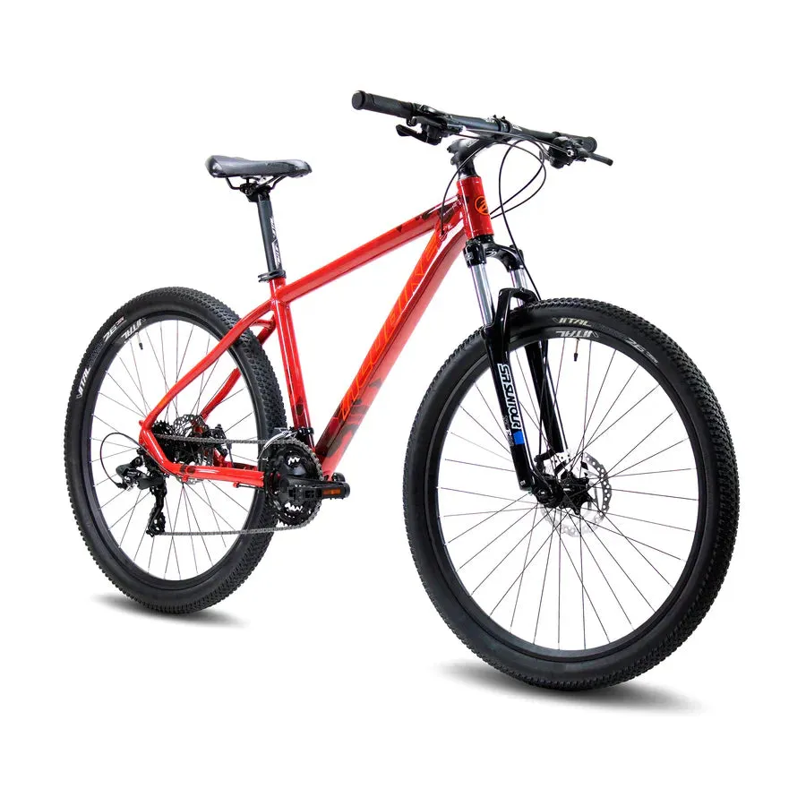 BICI MERCURIO ALUBIKE MTB SIERRA R26 24V ROJO 19843**