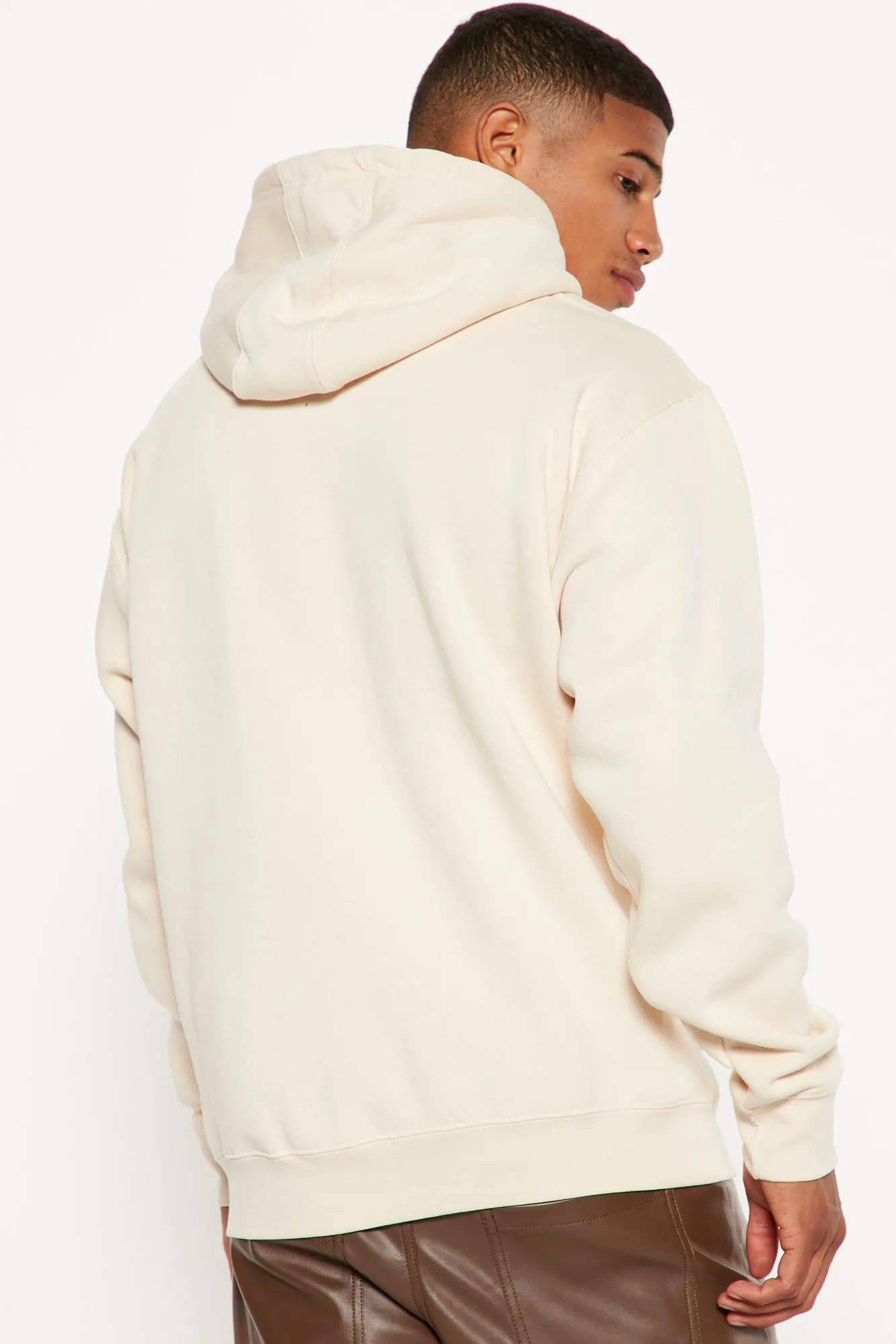 Big Bark Big Bite Embroidered Hoodie - Sand