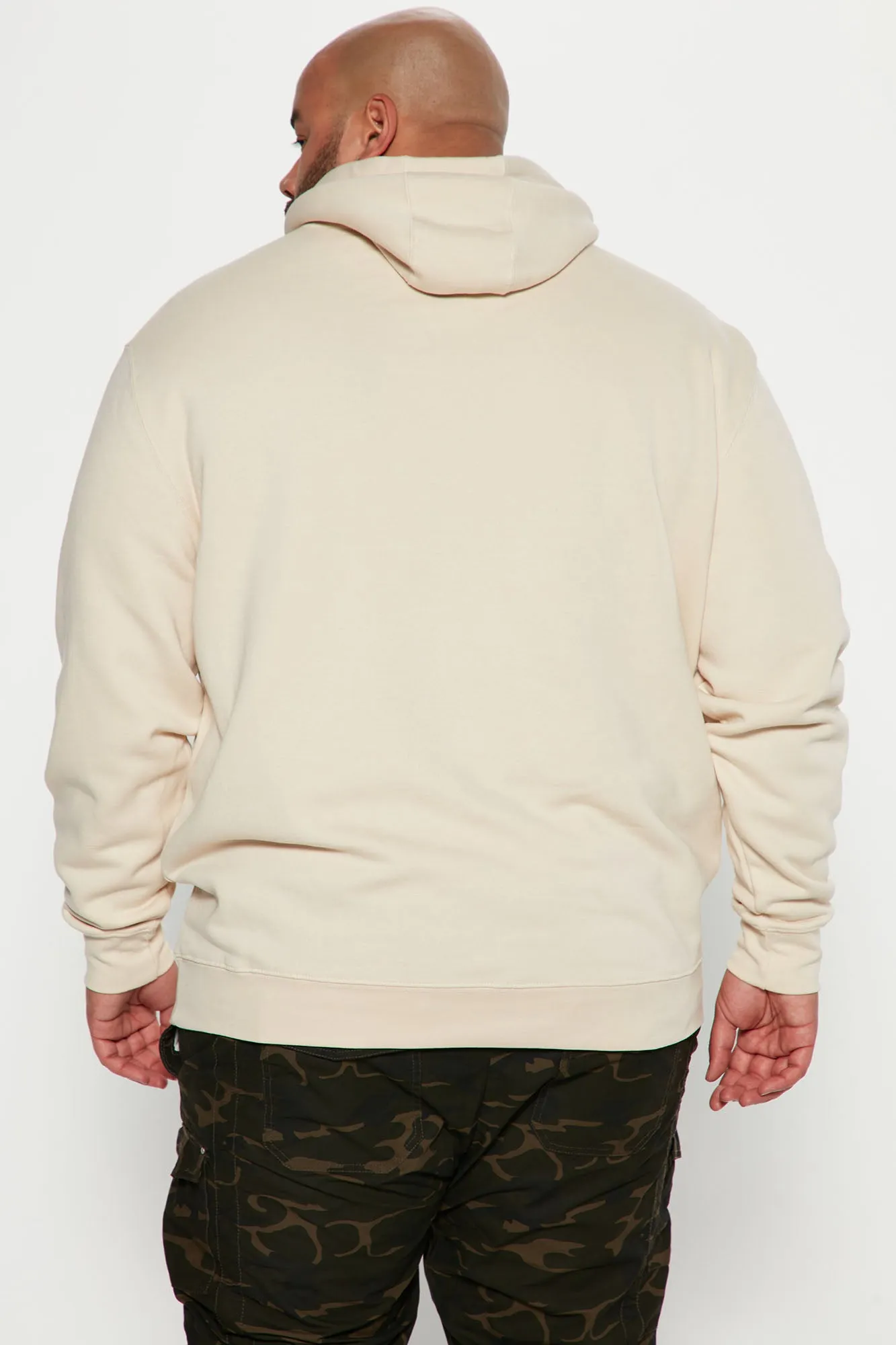 Big Bark Big Bite Embroidered Hoodie - Sand