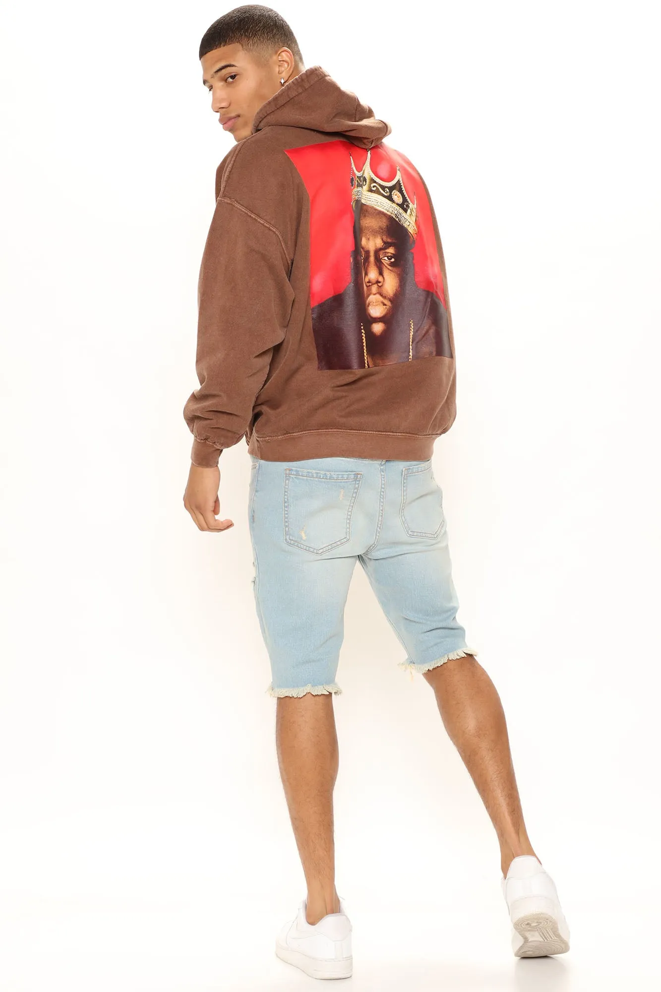 Biggie It Was All A Dream Hoodie - Brown