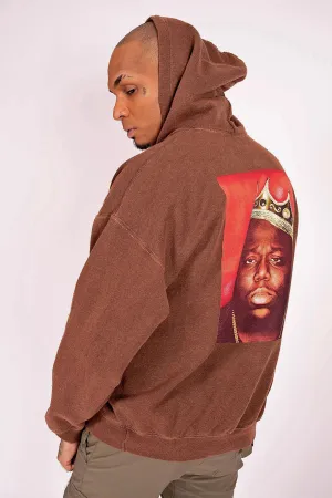Biggie It Was All A Dream Hoodie - Brown