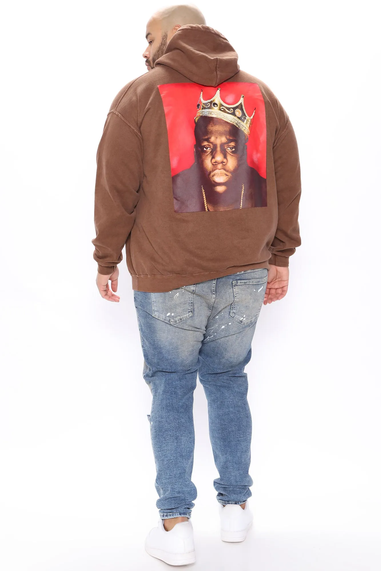 Biggie It Was All A Dream Hoodie - Brown
