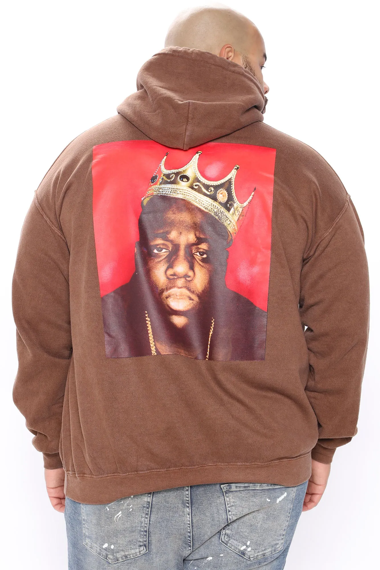 Biggie It Was All A Dream Hoodie - Brown