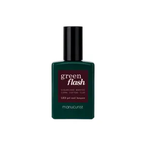 Esmalte de uñas semipermanente Green Flash Hollyhock
