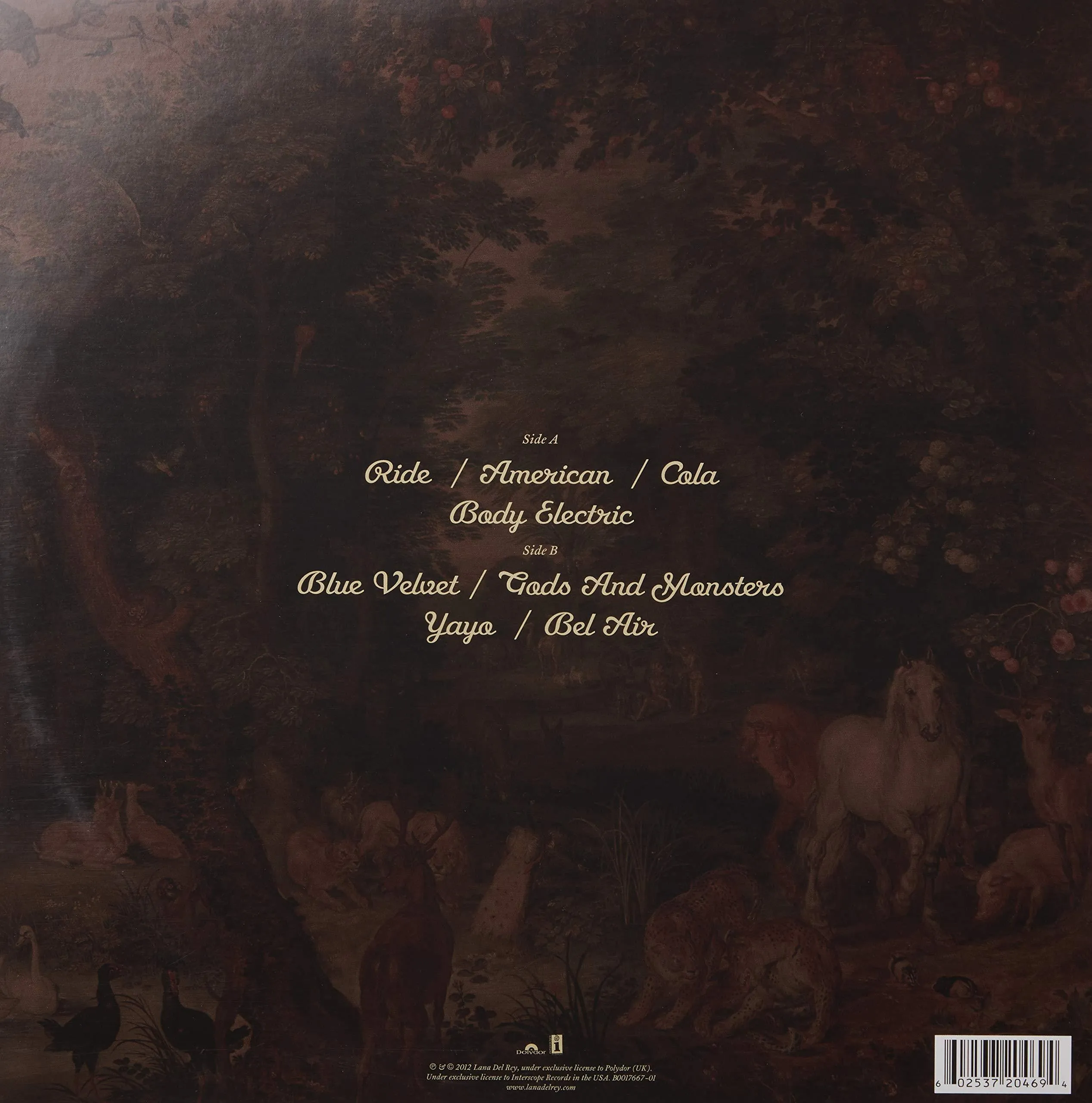 Lana Del Ray Paradise (Vinyl) Album