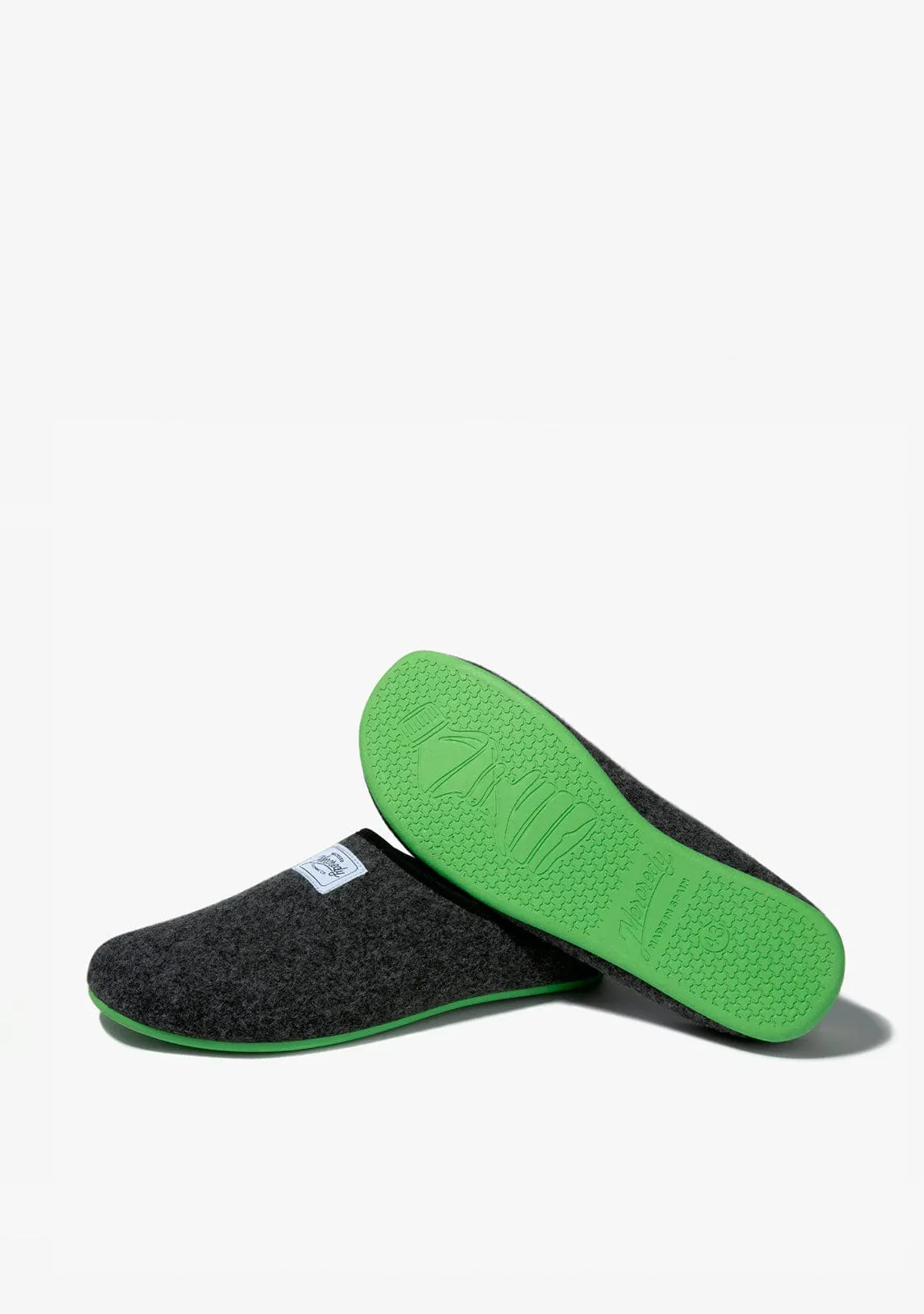 Mercredy Slipper Grey / Green