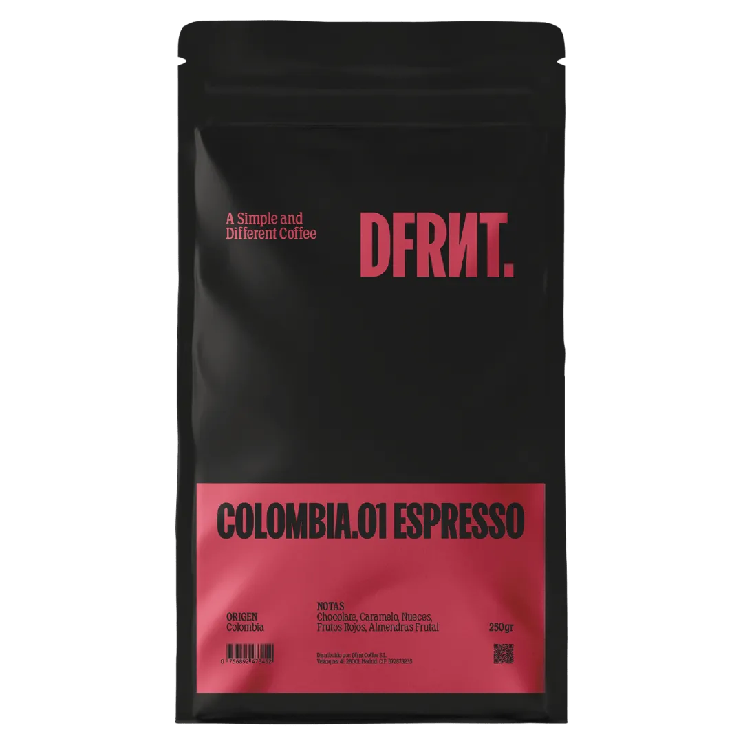 Pack Colombia.Espresso Grano 2x250gr   Molinillo café Black Decker
