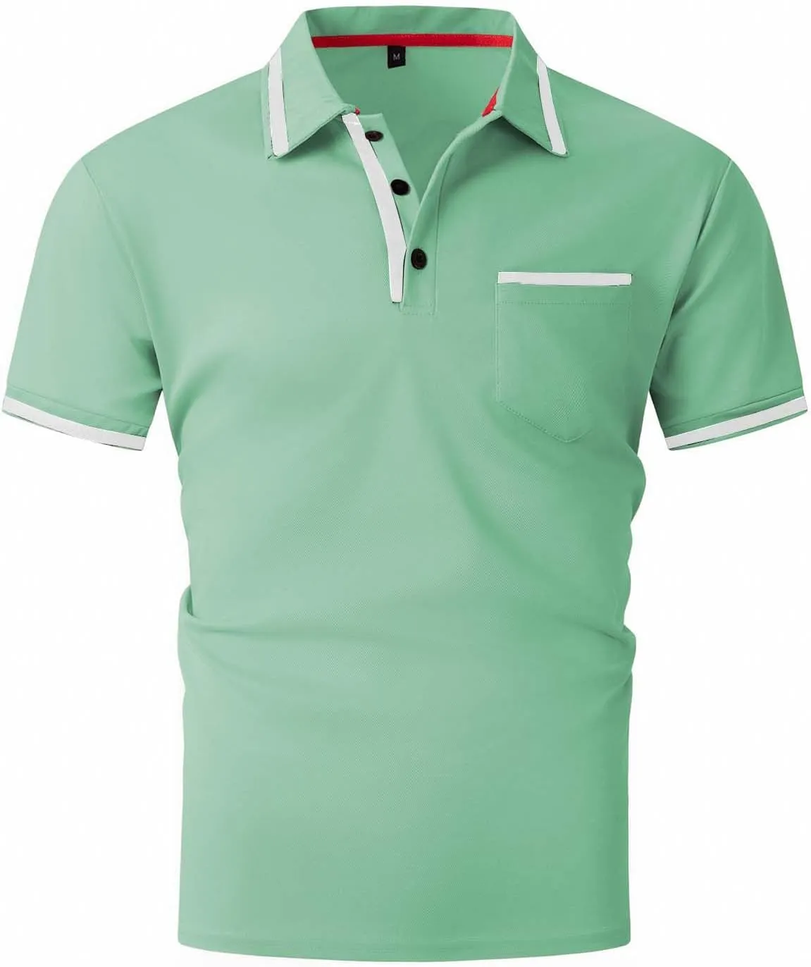 Polo Shirts for Men Shirts Short Sleeve Performance Patriotic Shirt Funny Shirt Mens Golf Wear Quick Dry Athletic