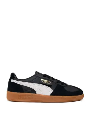Puma Palermo Leather Negras y Grises Hombre