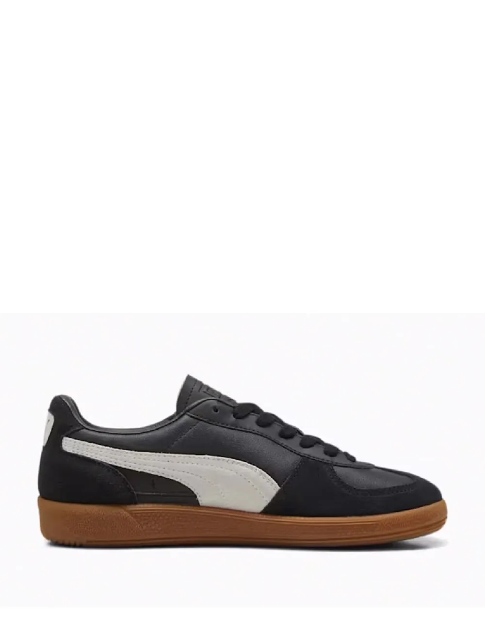 Puma Palermo Leather Negras y Grises Hombre