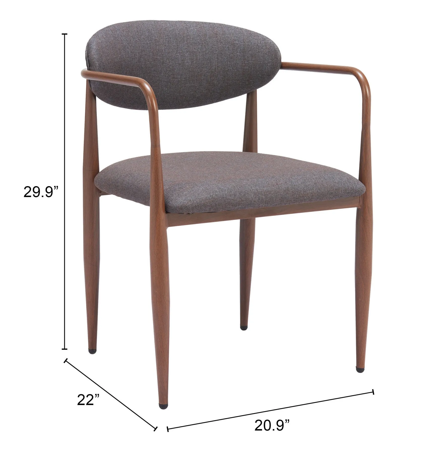 Silla de Comedor Zens 2 - Gris